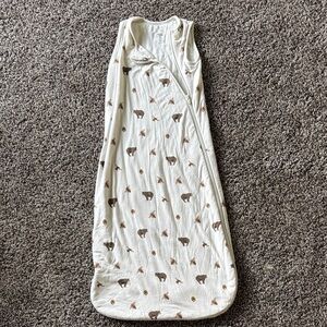 Kyte BABY Cream and Brown Honey Bear Sleep Sack